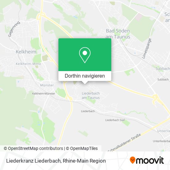 Liederkranz Liederbach Karte