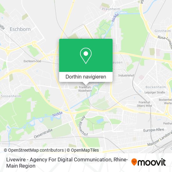 Livewire - Agency For Digital Communication Karte