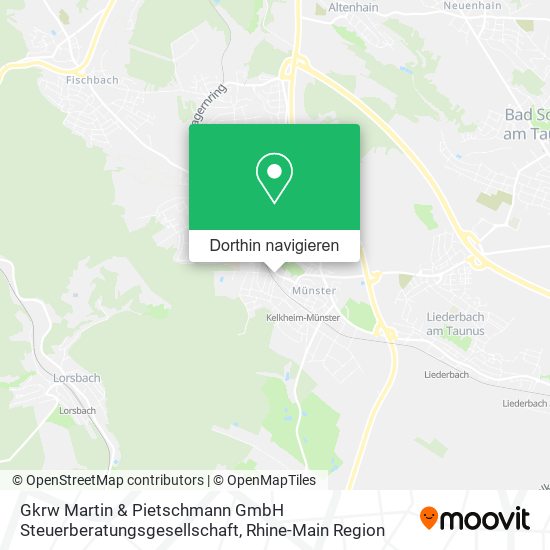 Gkrw Martin & Pietschmann GmbH Steuerberatungsgesellschaft Karte