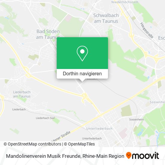 Mandolinenverein Musik Freunde Karte