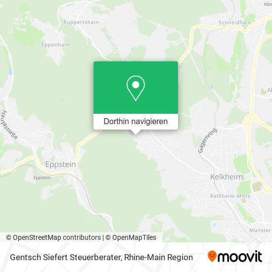 Gentsch Siefert Steuerberater Karte