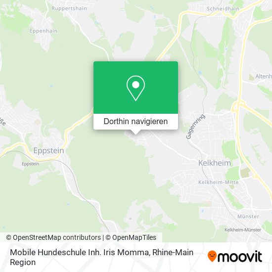 Mobile Hundeschule Inh. Iris Momma Karte