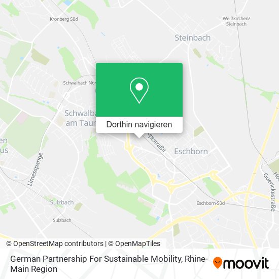 German Partnership For Sustainable Mobility Karte