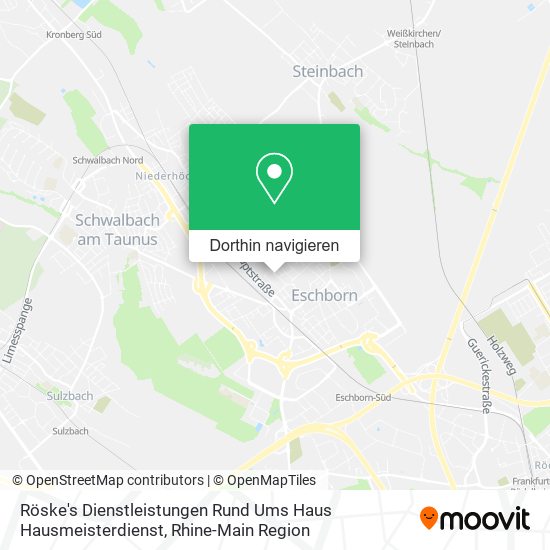 Röske's Dienstleistungen Rund Ums Haus Hausmeisterdienst Karte