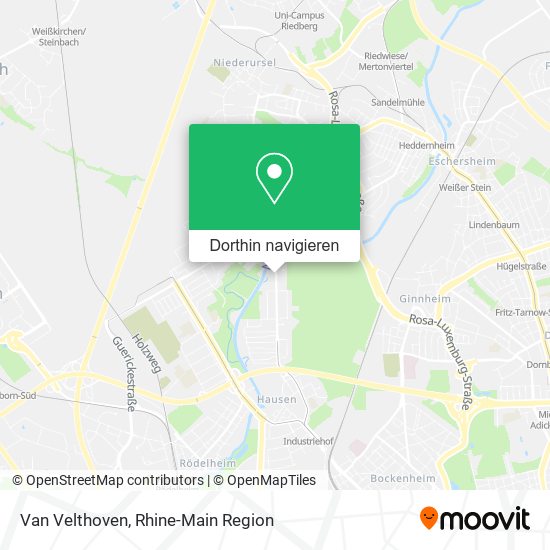 Van Velthoven Karte
