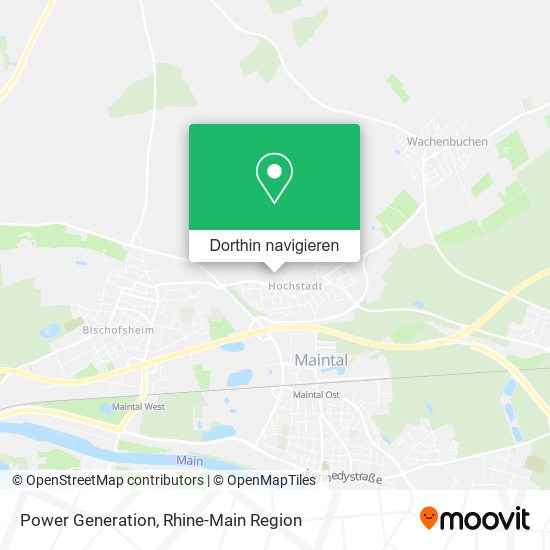 Power Generation Karte