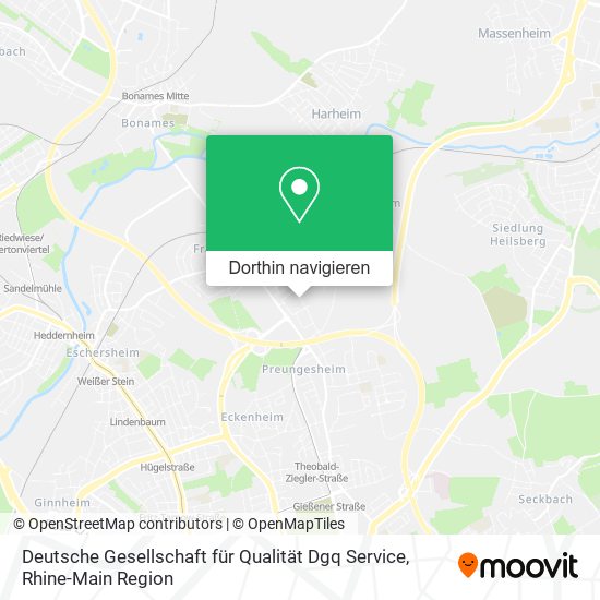 Deutsche Gesellschaft für Qualität Dgq Service Karte