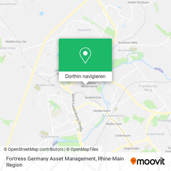 Fortress Germany Asset Management Karte