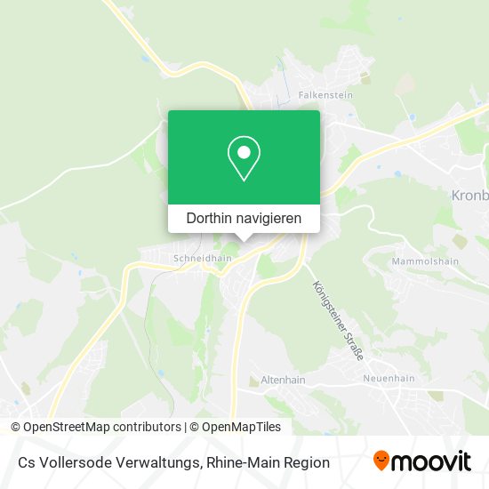 Cs Vollersode Verwaltungs Karte