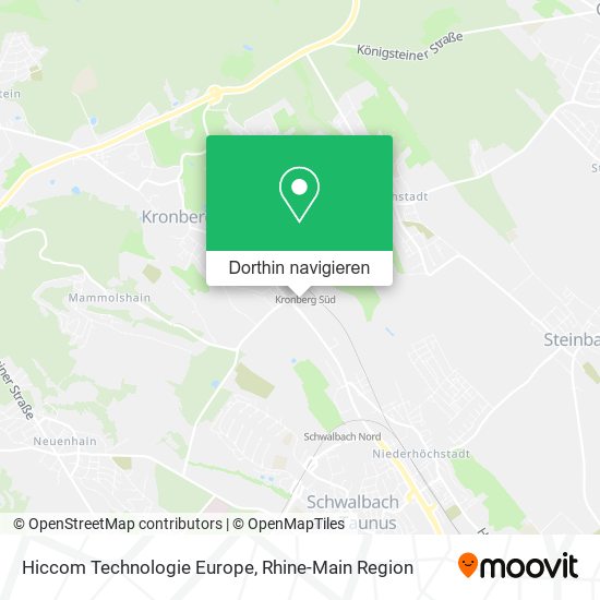 Hiccom Technologie Europe Karte