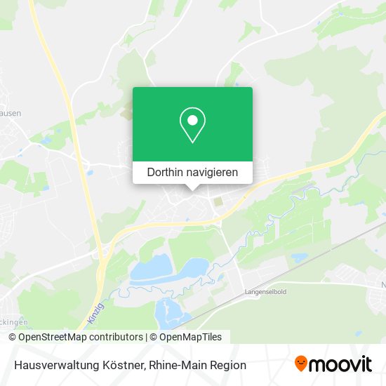 Hausverwaltung Köstner Karte
