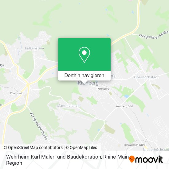 Wehrheim Karl Maler- und Baudekoration Karte