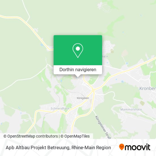 Apb Altbau Projekt Betreuung Karte