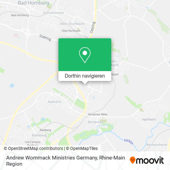 Andrew Wommack Ministries Germany Karte