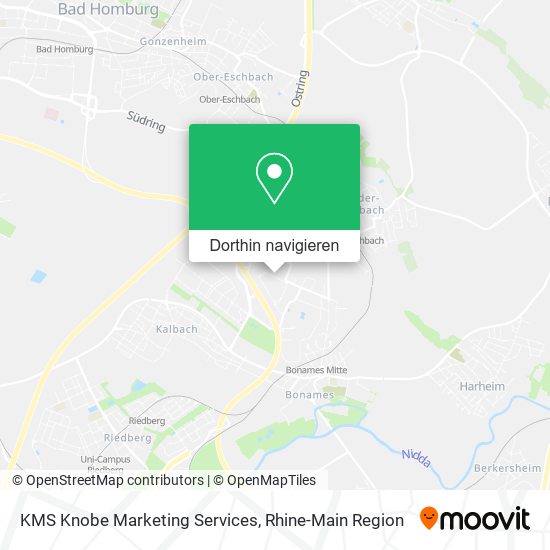 KMS Knobe Marketing Services Karte