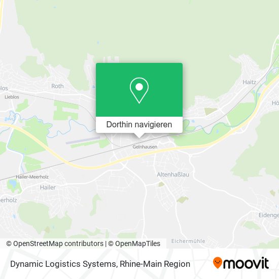Dynamic Logistics Systems Karte