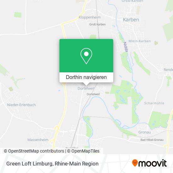 Green Loft Limburg Karte