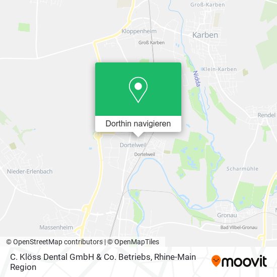 C. Klöss Dental GmbH & Co. Betriebs Karte