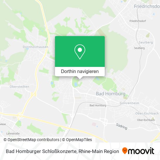 Bad Homburger Schloßkonzerte Karte