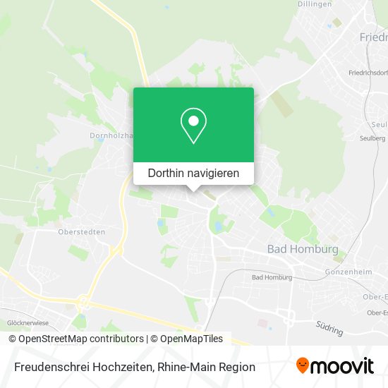 Freudenschrei Hochzeiten Karte