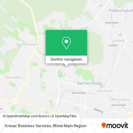 Kreuer Business Services Karte