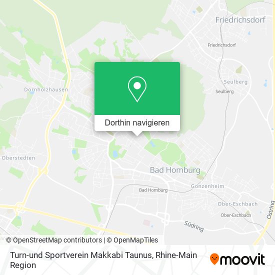 Turn-und Sportverein Makkabi Taunus Karte