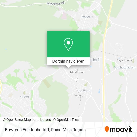 Bowtech Friedrichsdorf Karte