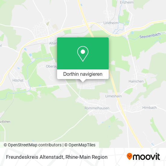 Freundeskreis Altenstadt Karte