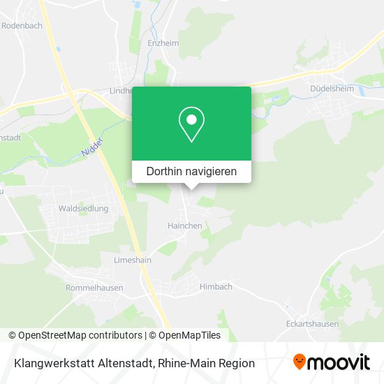 Klangwerkstatt Altenstadt Karte