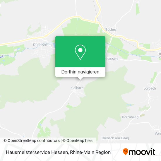 Hausmeisterservice Hessen Karte