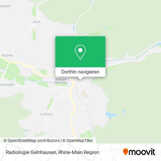 Radiologie Gelnhausen Karte