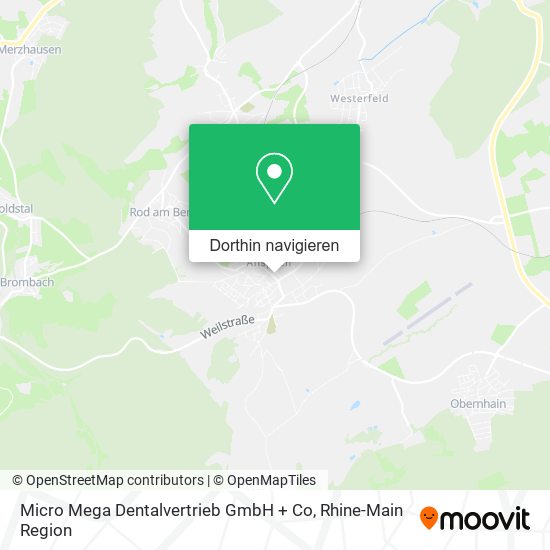 Micro Mega Dentalvertrieb GmbH + Co Karte