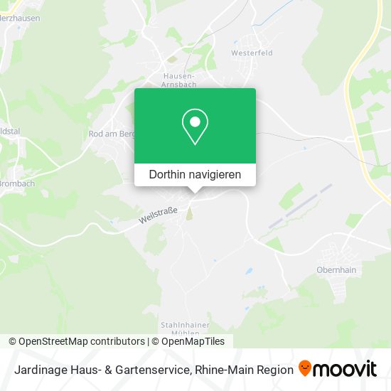Jardinage Haus- & Gartenservice Karte