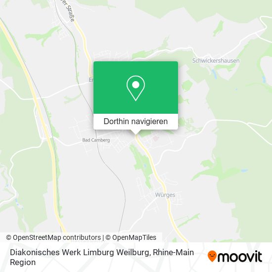 Diakonisches Werk Limburg Weilburg Karte