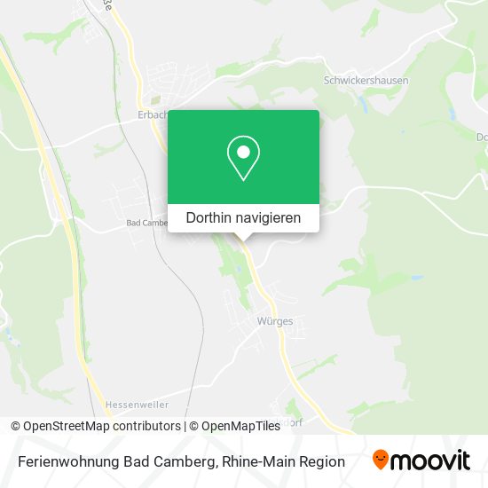 Ferienwohnung Bad Camberg Karte
