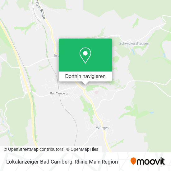 Lokalanzeiger Bad Camberg Karte
