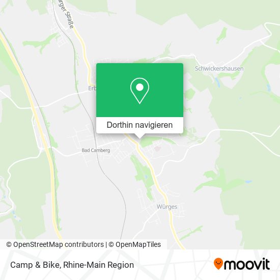 Camp & Bike Karte