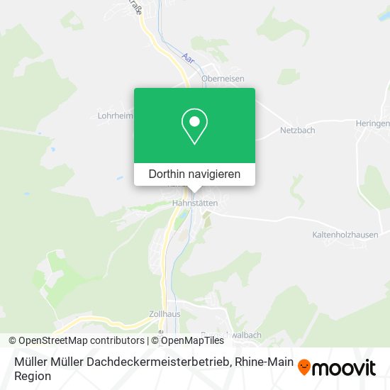 Müller Müller Dachdeckermeisterbetrieb Karte