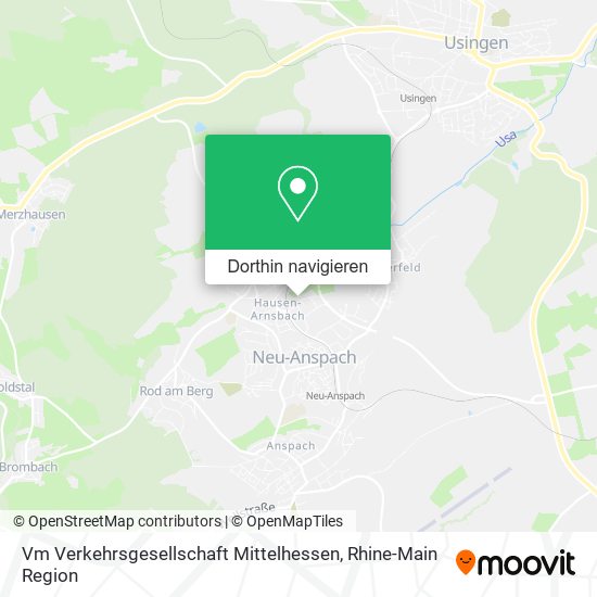 Vm Verkehrsgesellschaft Mittelhessen Karte
