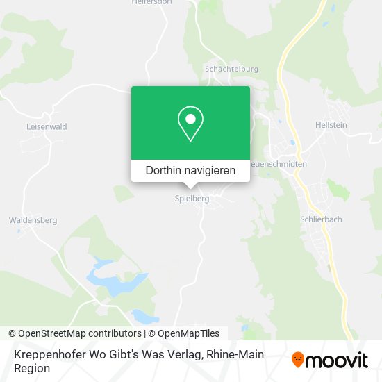 Kreppenhofer Wo Gibt's Was Verlag Karte