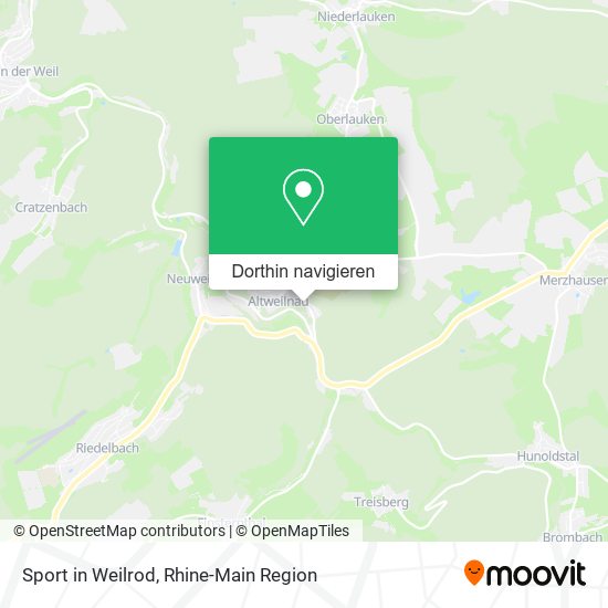Sport in Weilrod Karte