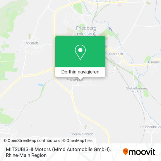 MITSUBISHI Motors (Mmd Automobile GmbH) Karte