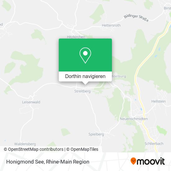 Honigmond See Karte