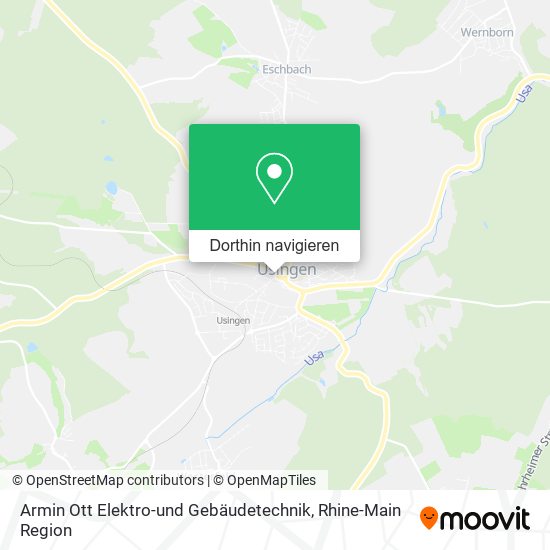 Armin Ott Elektro-und Gebäudetechnik Karte