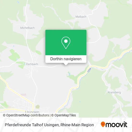 Pferdefreunde Talhof Usingen Karte