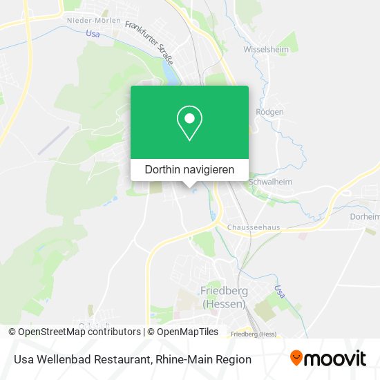 Usa Wellenbad Restaurant Karte