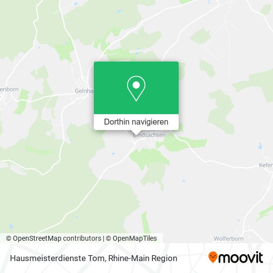 Hausmeisterdienste Tom Karte