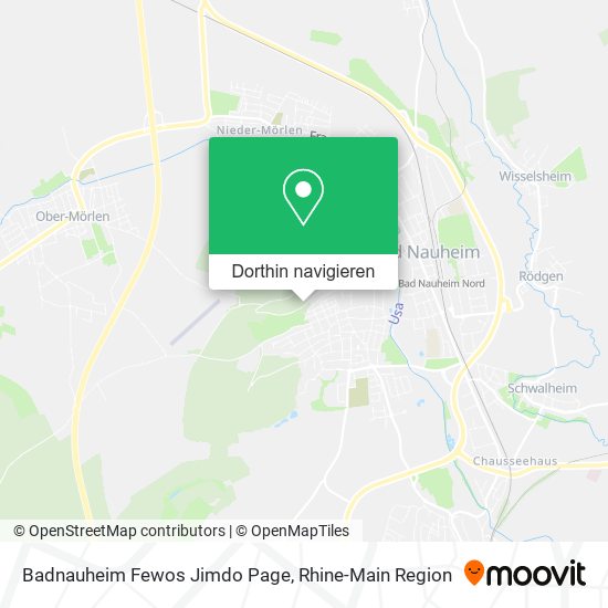 Badnauheim Fewos Jimdo Page Karte