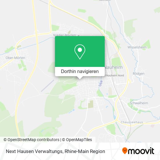 Next Hausen Verwaltungs Karte