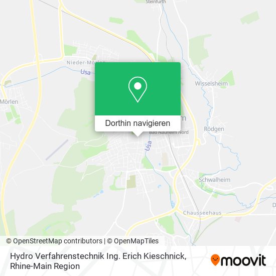 Hydro Verfahrenstechnik Ing. Erich Kieschnick Karte